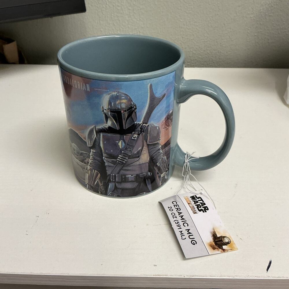 Star Wars The Mandalorian and The Child Grogu 20 Ounce Mug NWT